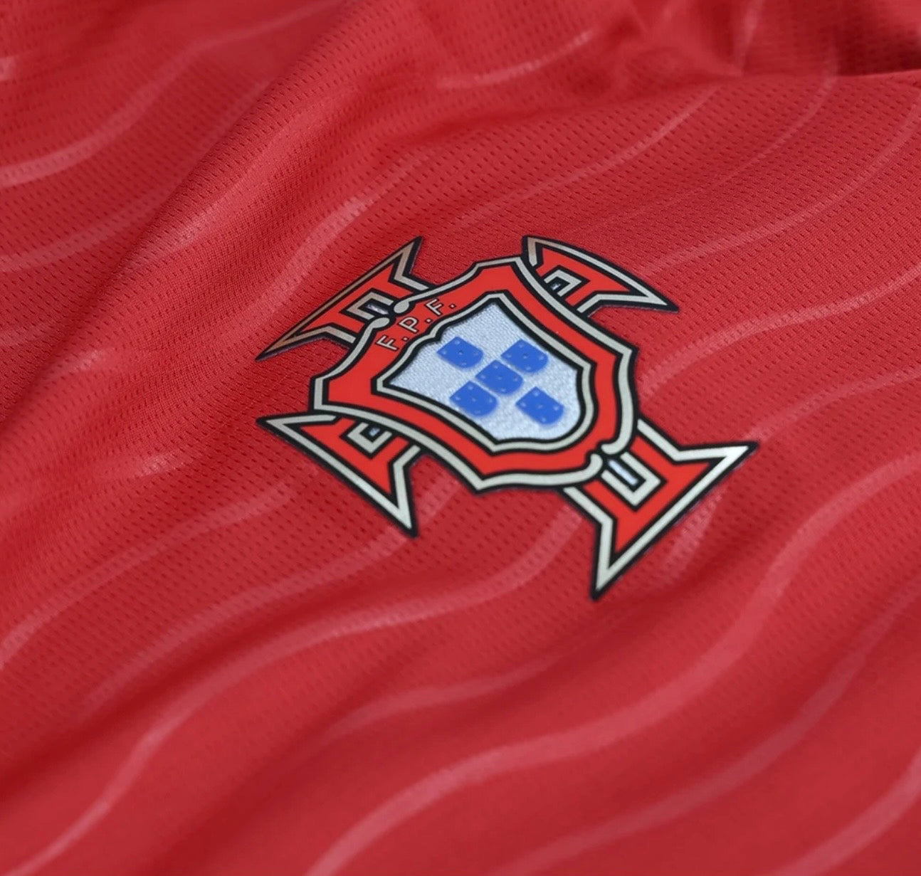 Men’s Portugal 2026 Home Jersey Long Sleeve Fan Version