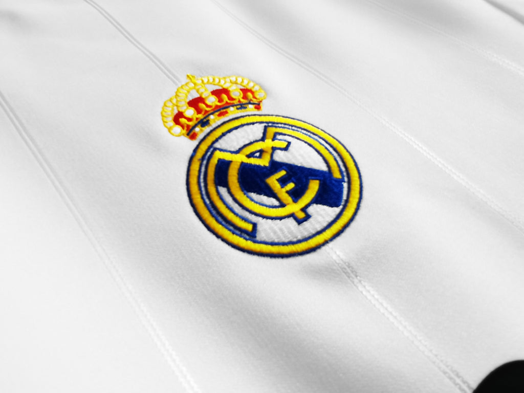 Men’s Real Madrid 2012/13 Long Sleeve Home Jersey Retro