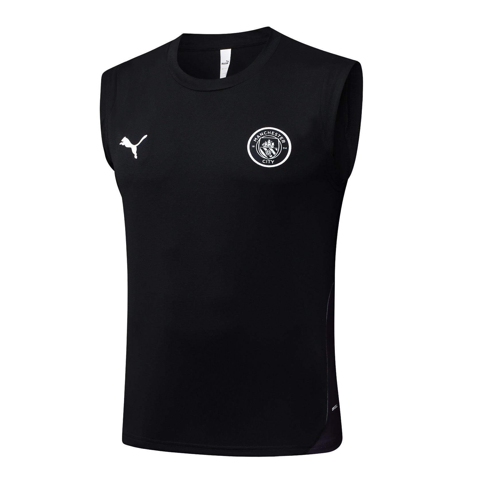Men’s Manchester City 25/26 Training Vest Black/Grey