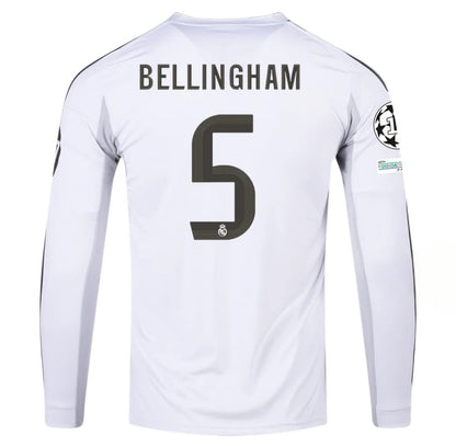 Real Madrid 25/26 Home CL Player Version