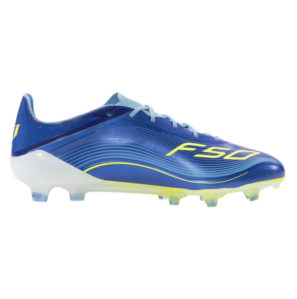 adidas F50 Elite Messi FG Firm Ground
Soccer Cleat
Team Royal Blue/Solar Yellow/Semi Blue Burst