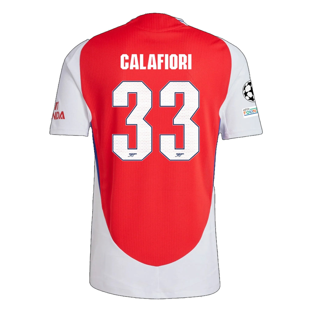 Men’s Arsenal 25/26 Home Jersey Player Version