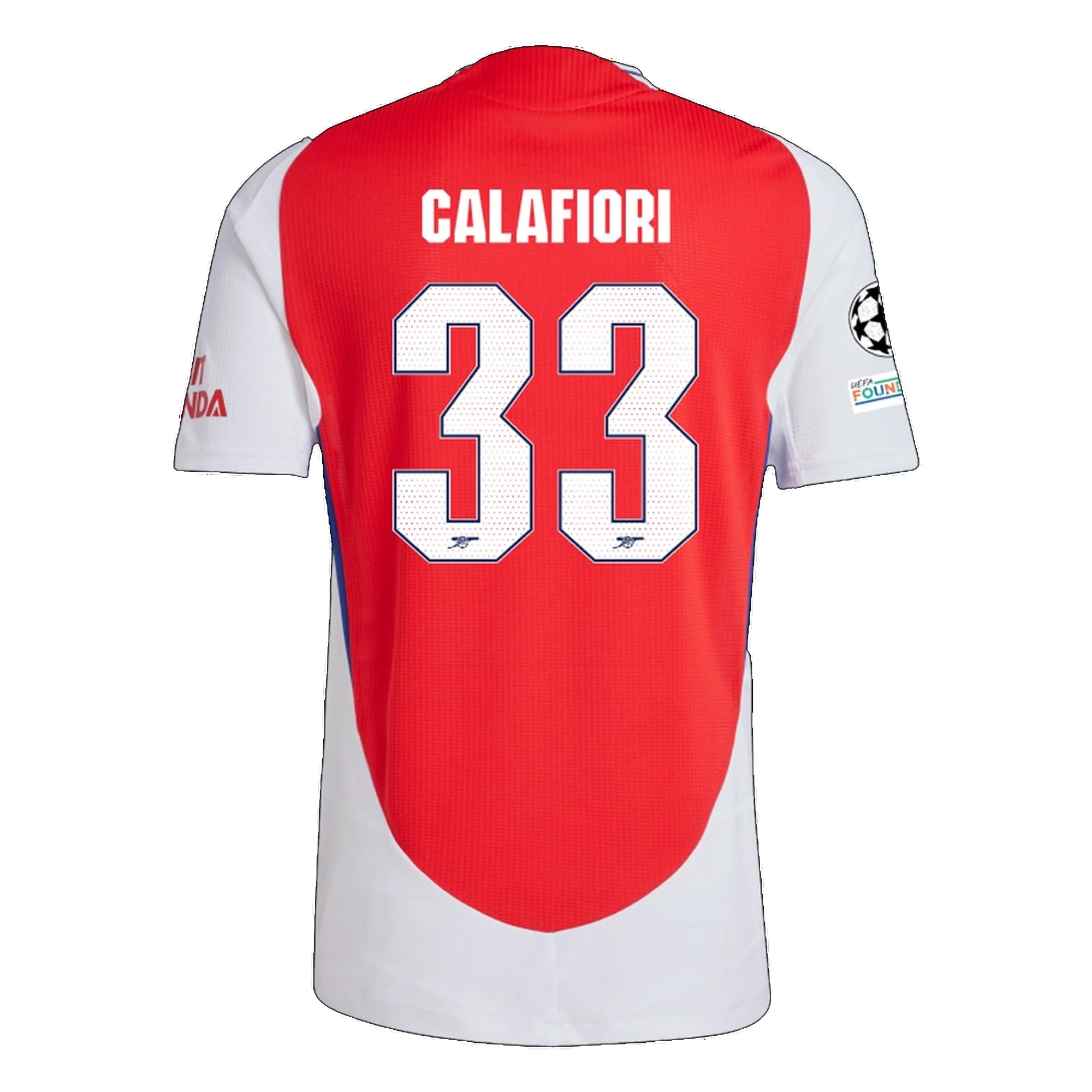 Men’s Arsenal 25/26 Home Jersey Player Version