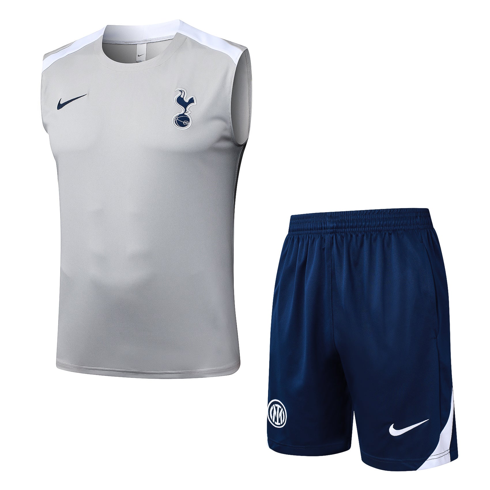 Men’s Tottenham 25/26 Training Vest Grey/White/Blue