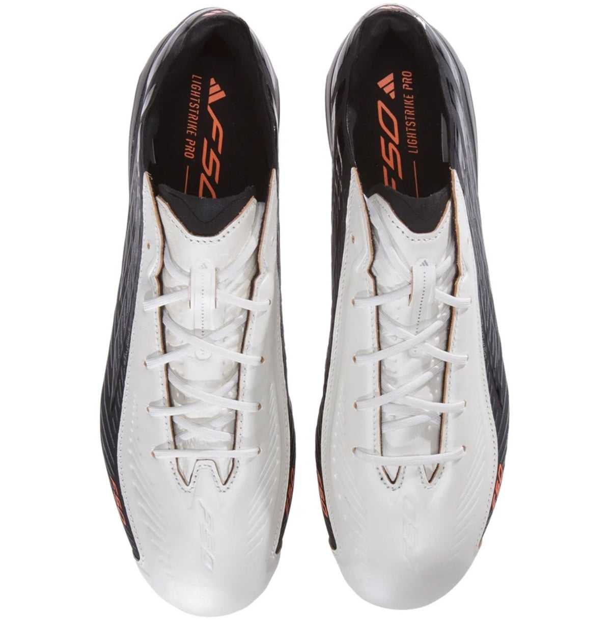 adidas F50 Hyperfast Elite L Tech FG Firm Ground Soccer Cleat
Zero Metallic/Core Black/Solar Orange