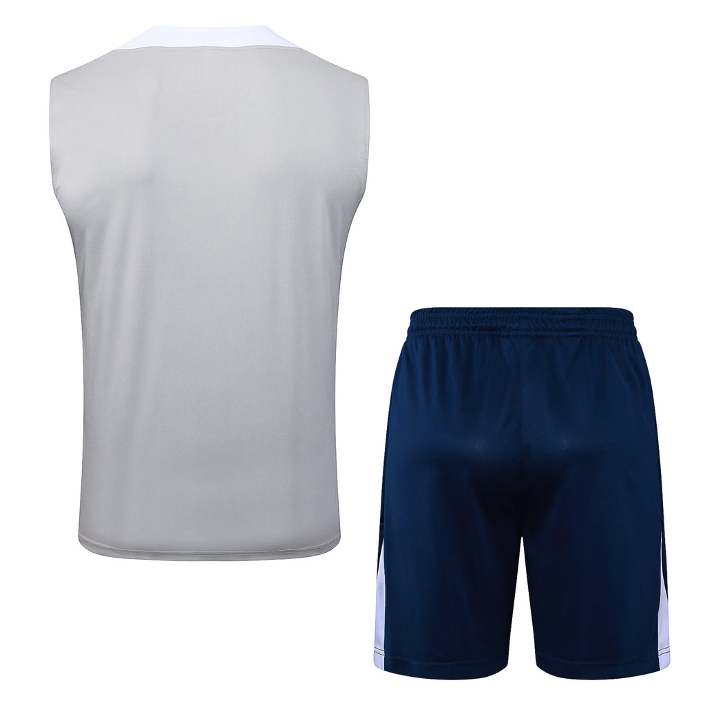 Men’s Tottenham 25/26 Training Vest Grey/White/Blue