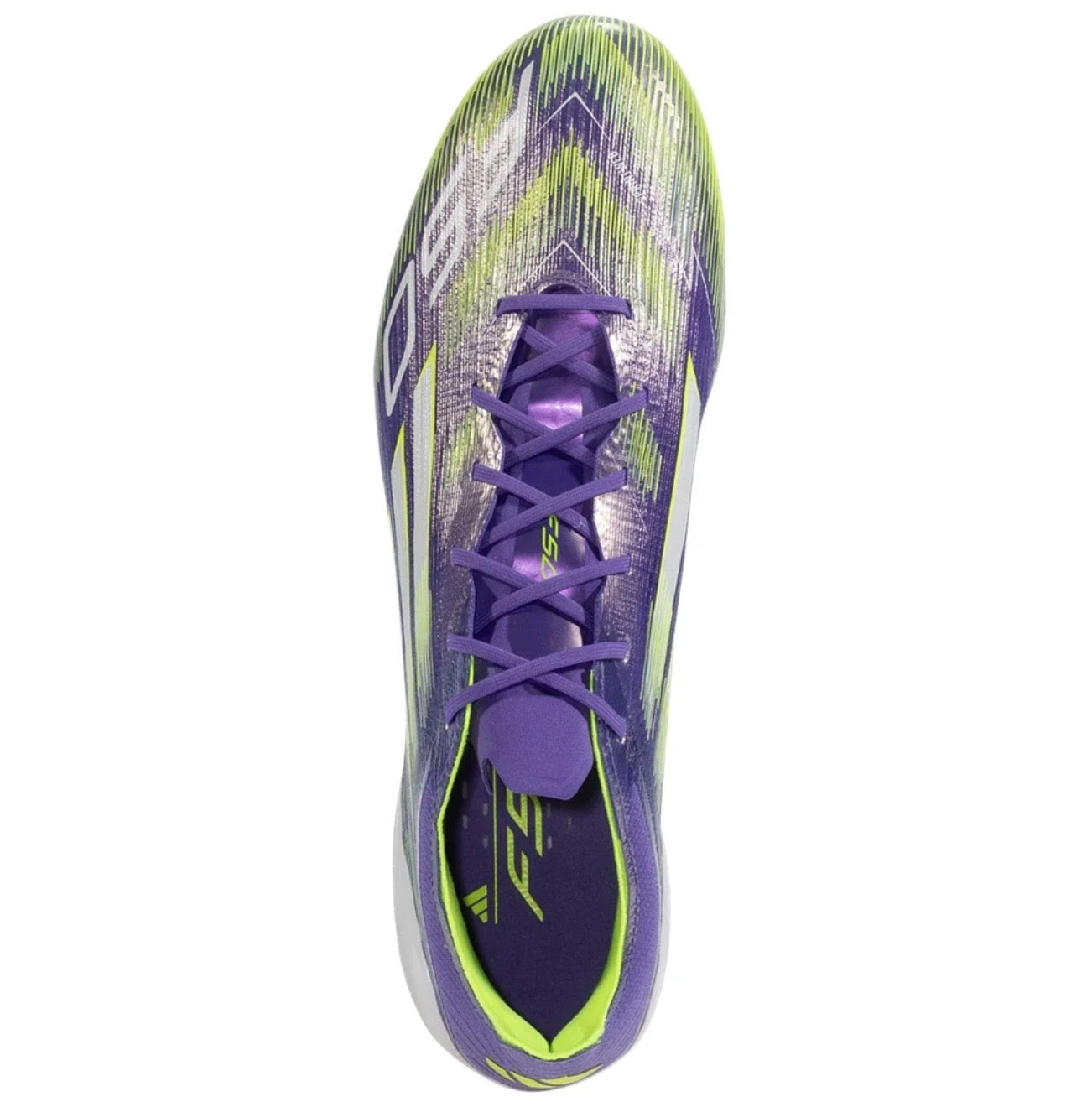 adidas F50 Elite SG Soft Ground Soccer
Cleat
Purple Rush/White/Lucid Lemon
