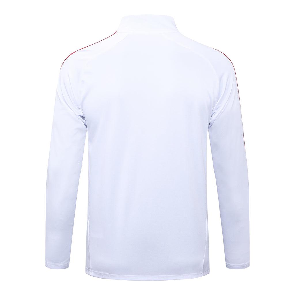 Men’s Bayern Munich Training Tracksuit (White/Grey/Red)