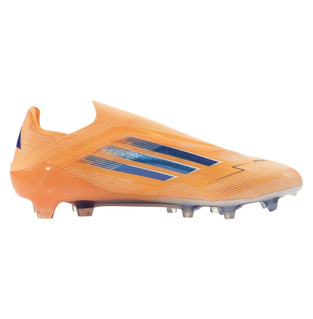 adidas F50 Elite Laceless FG Firm
Ground Soccer Cleat
Beam Orange/Lucid Blue/White
