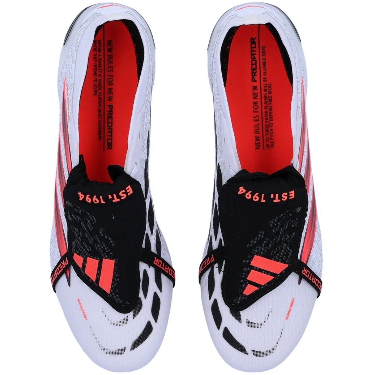 adidas Predator Elite FT FG Firm Ground Soccer Cleat
White/Solar Turbo/Core Black