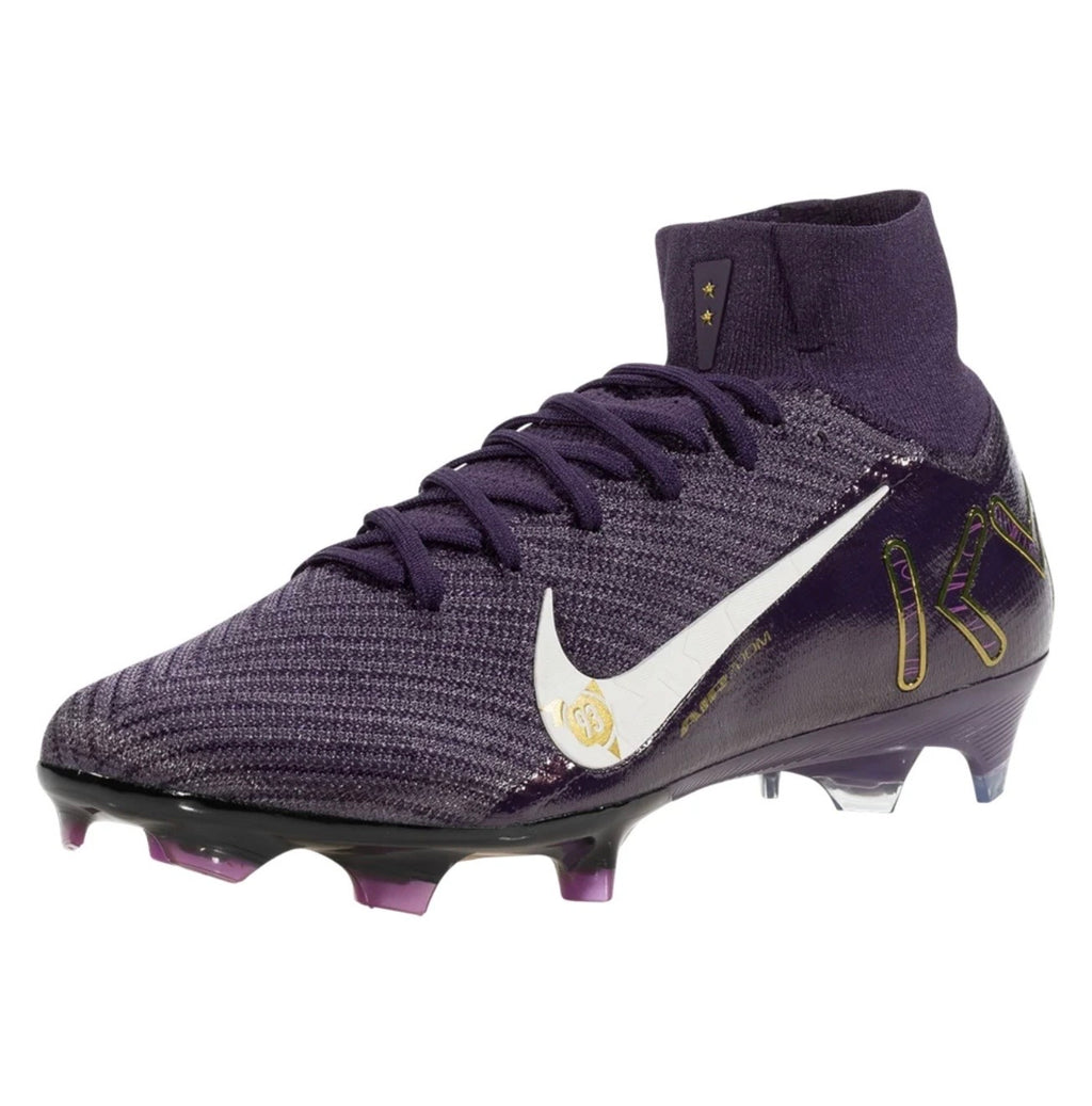 Nike Zoom Mercurial Superfly 10 Elite
KM FG Firm Ground Soccer Cleat
Grand Purple/Pale Ivory