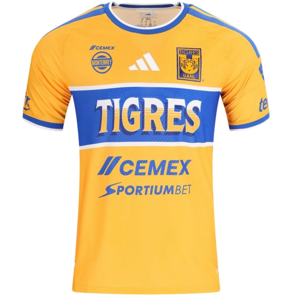 Men's Authentic adidas Tigres Home Jersey 26/27