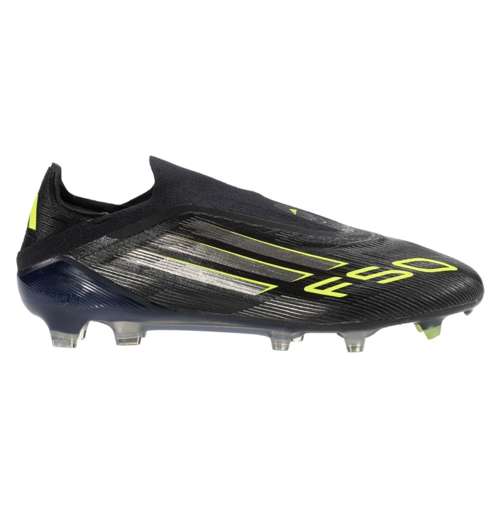 adidas F50 Elite LL FG Firm Ground
Soccer Cleat
Core Black/Iron Metallic/Lucid Lemon