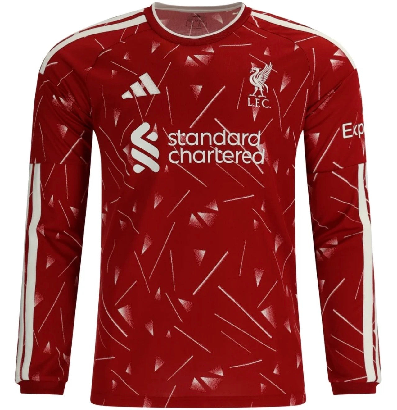 Men’s Replica Liverpool 26/27 Home Jersey Long Sleeve