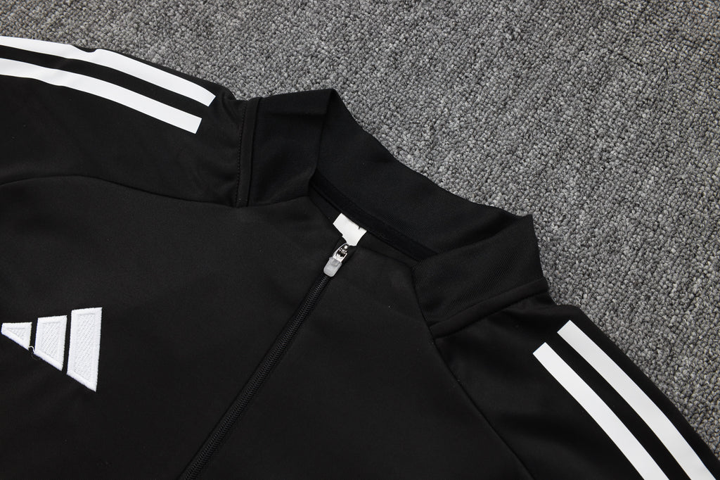 Men’s Real Madrid Training Tracksuit Black/Grey/White