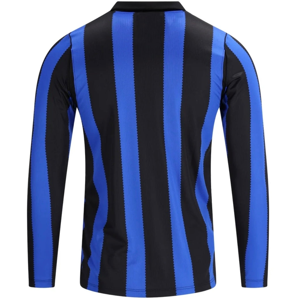 Men's Replica Nike Inter Milan Long Sleeve Home Jersey 26/27