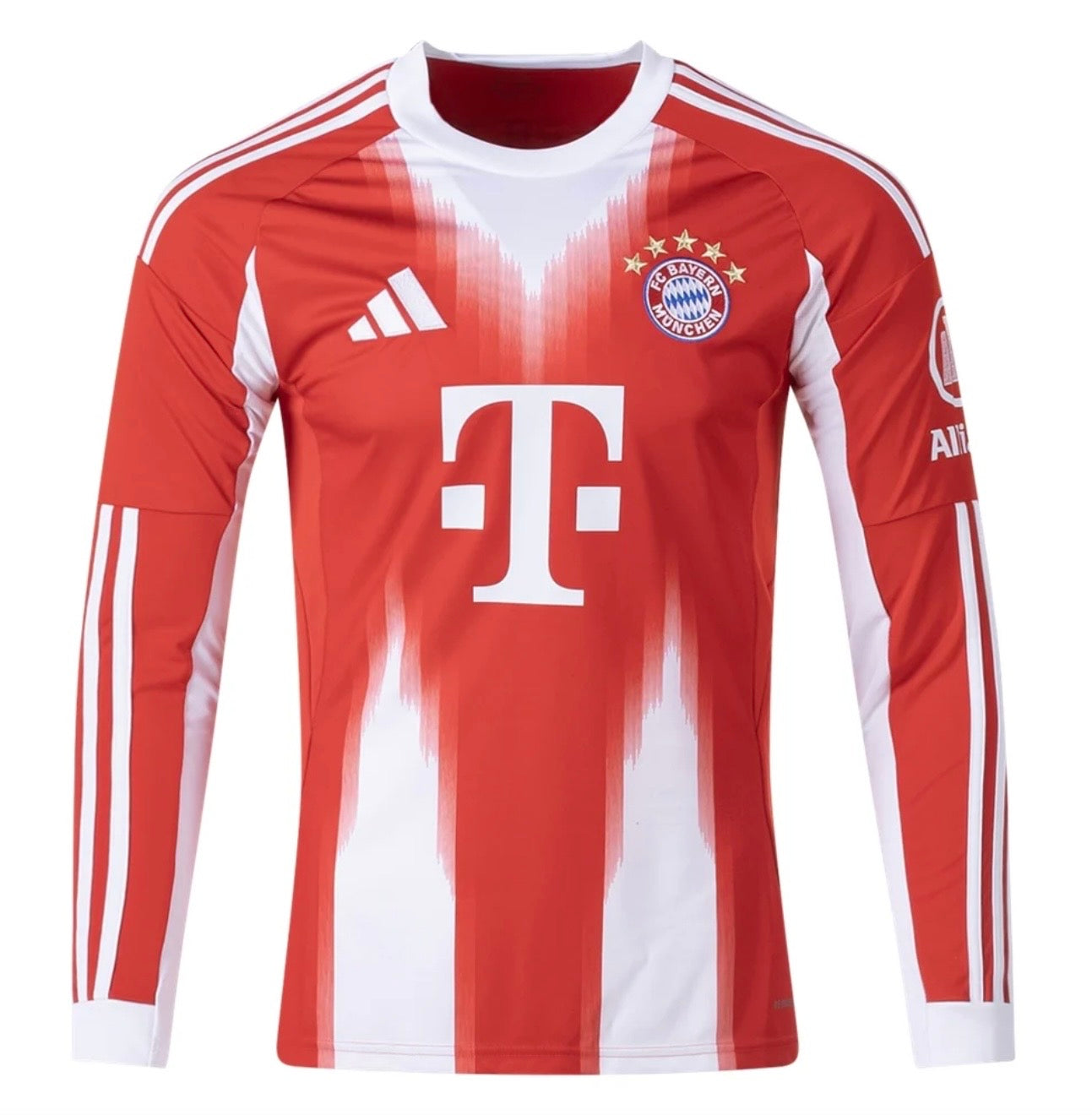 Men’s Bayern Munich
Long Sleeve Home Jersey Fan Version