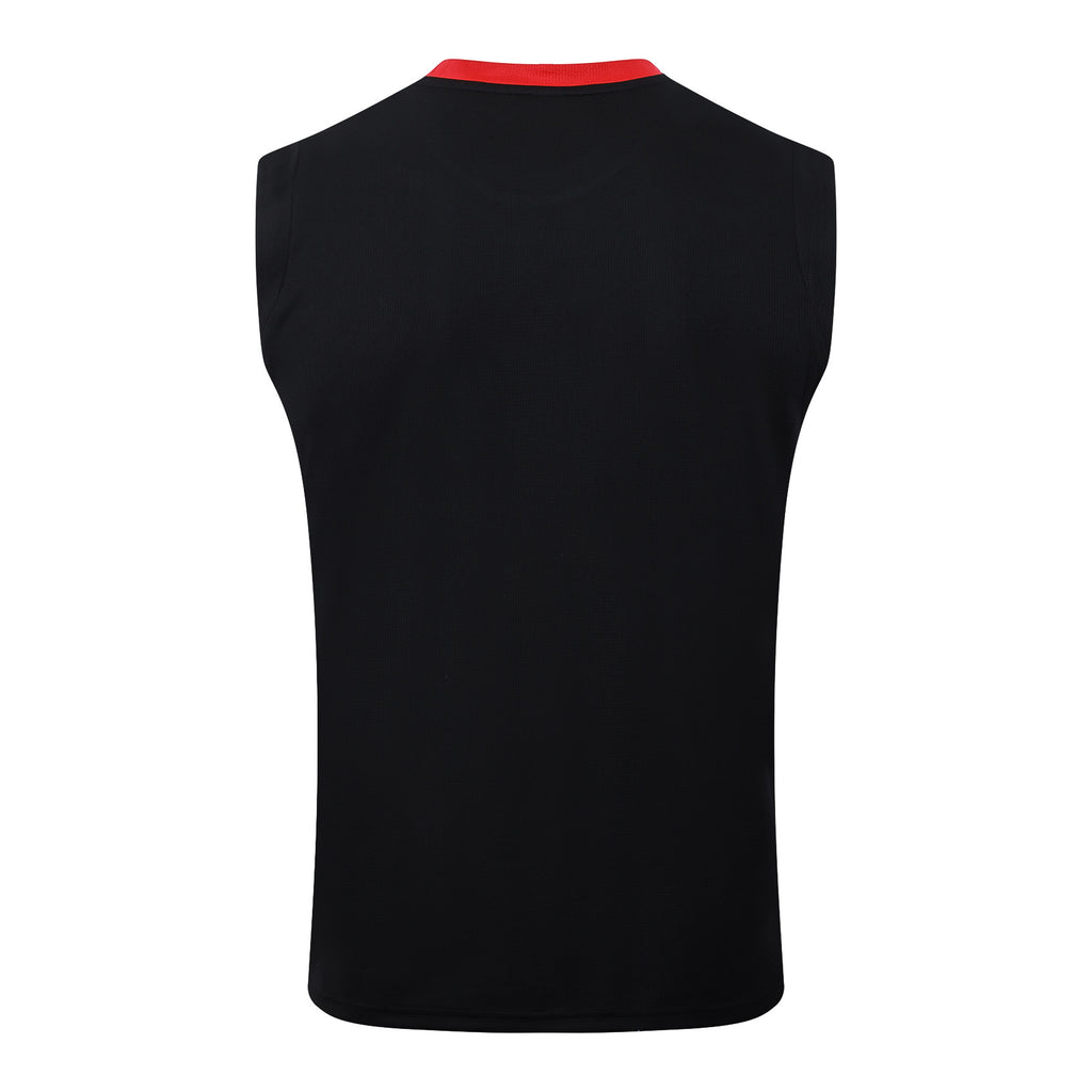Men’s AC Milan Training Vest Black/Red