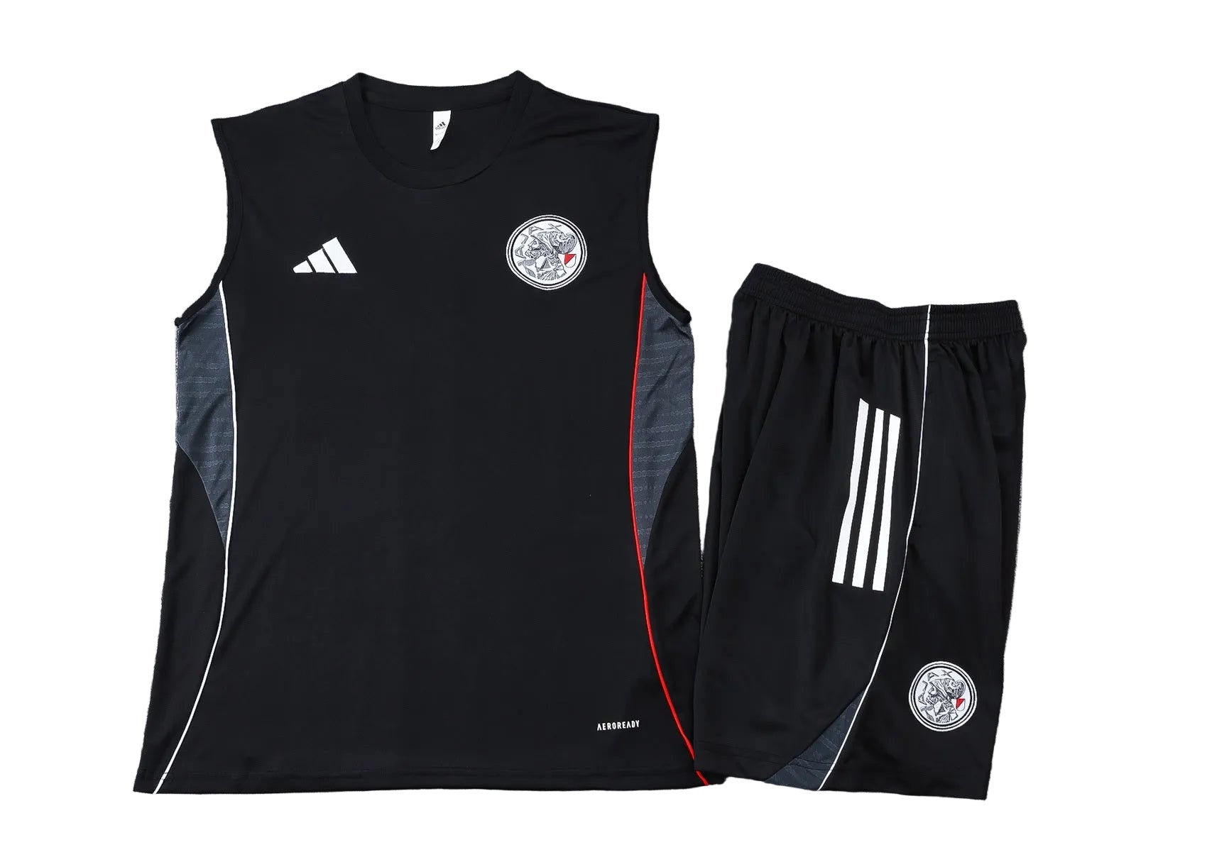 Men’s Ajax FC 25/26 Training Vest Black/Red/White
