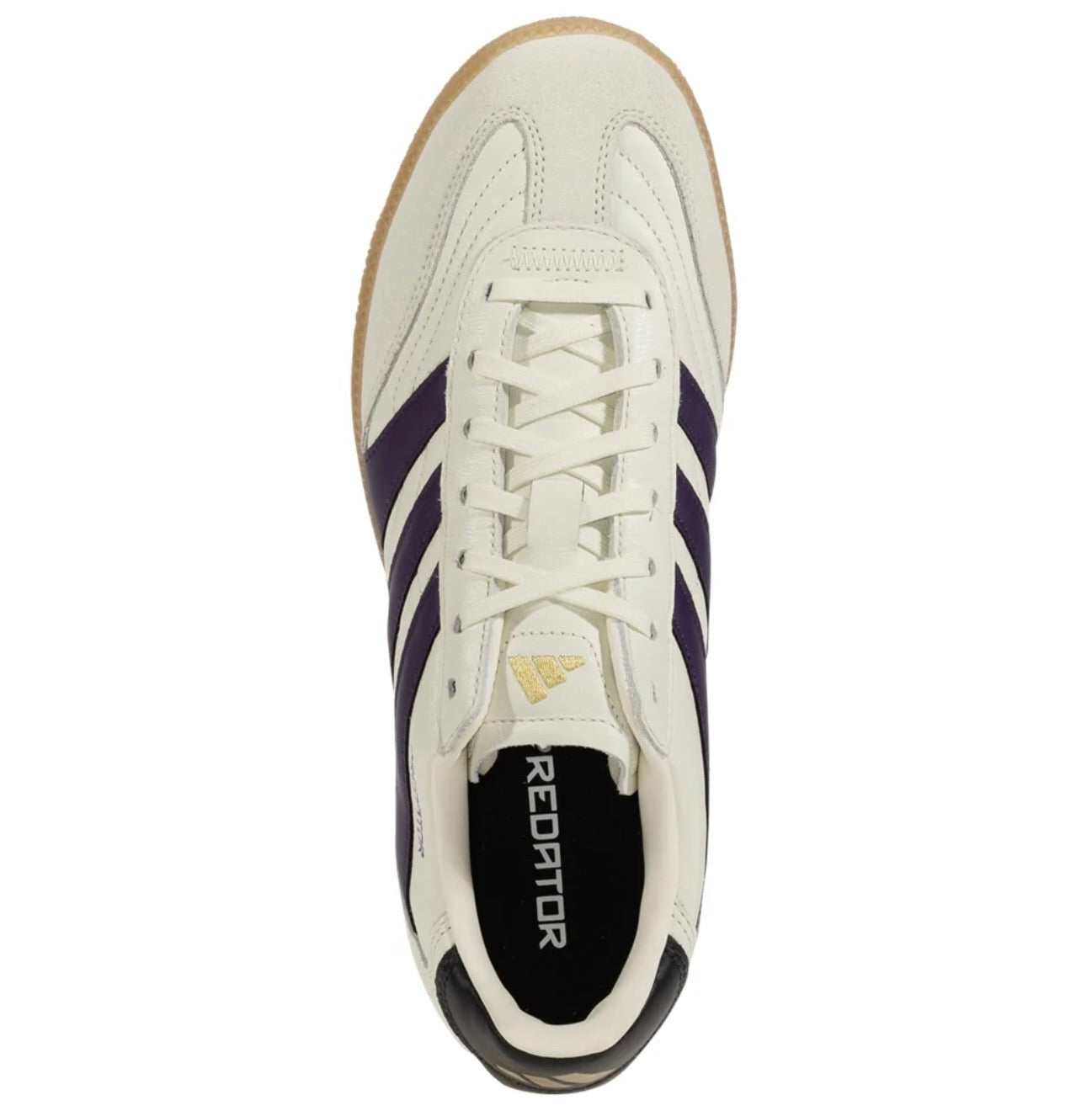 adidas Predator Freestyle Soccer Shoe
Ivory/Aurora Plum/Gold Metallic