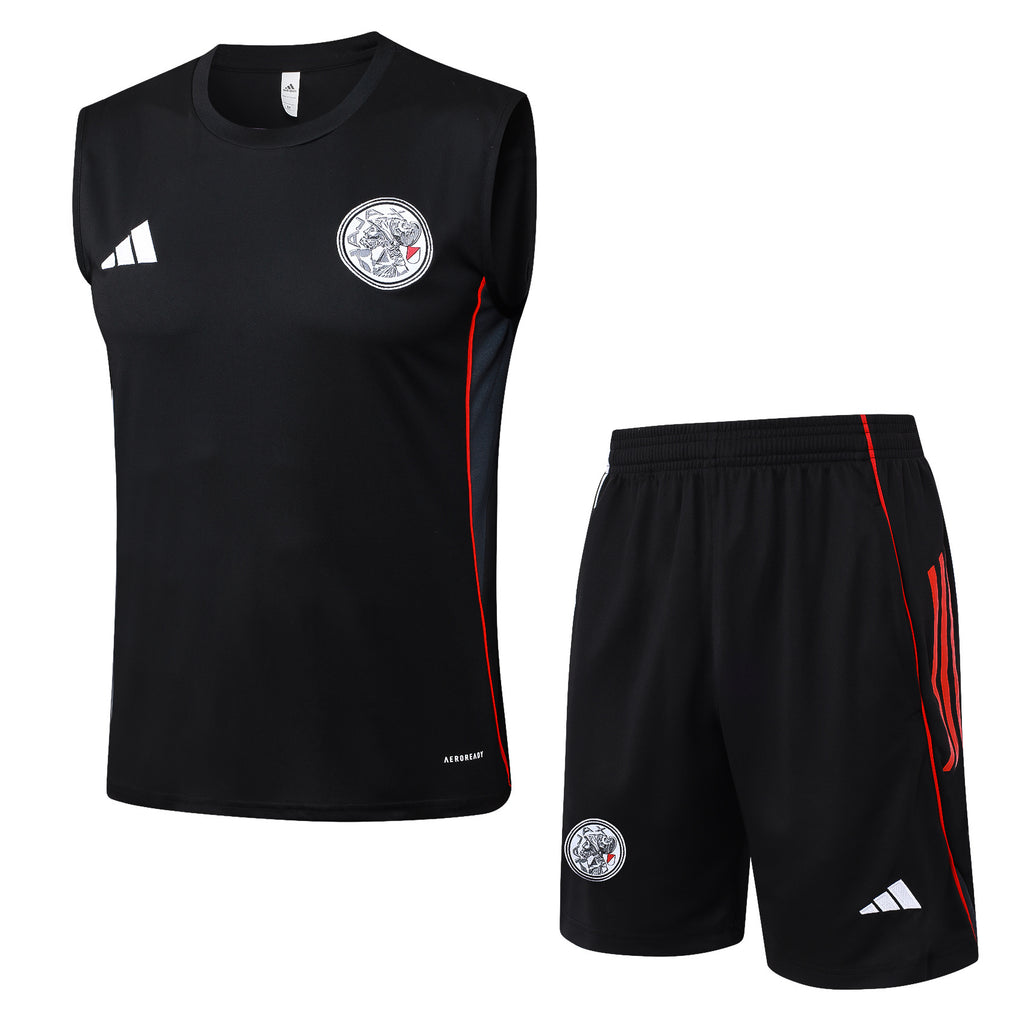 Men’s Ajax FC 25/26 Training Vest Black/Red/White