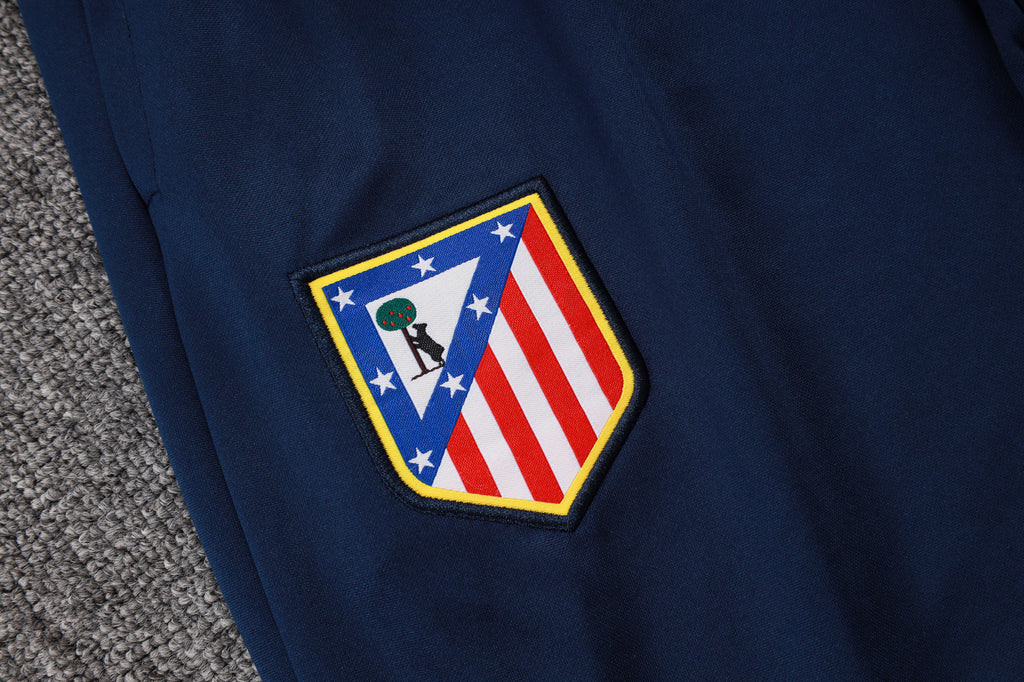 Men’s Atletico Madrid Training Tracksuit Navy Blue/Yellow