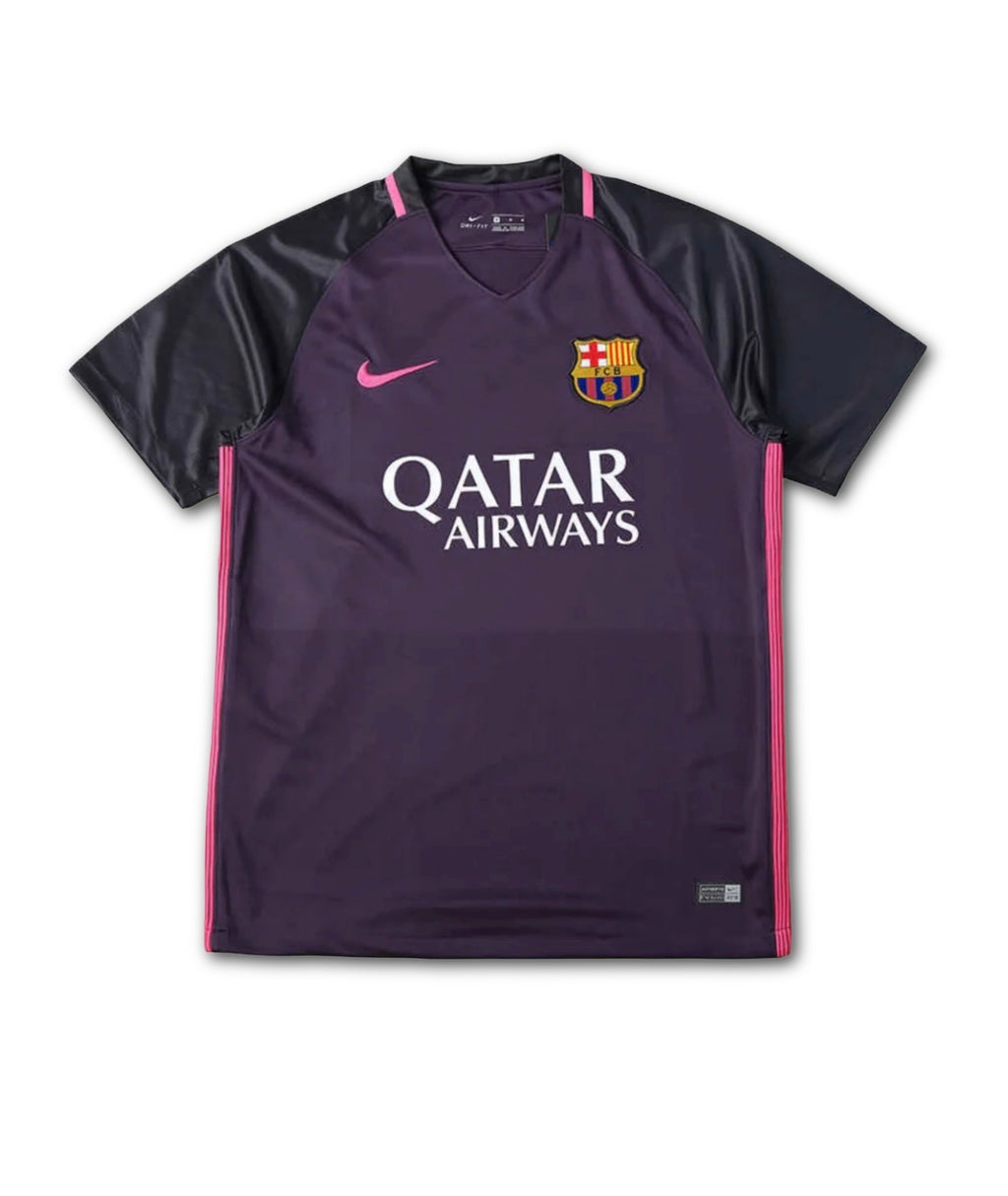Men’s FC Barcelona 2016/17 Away Jersey Retro