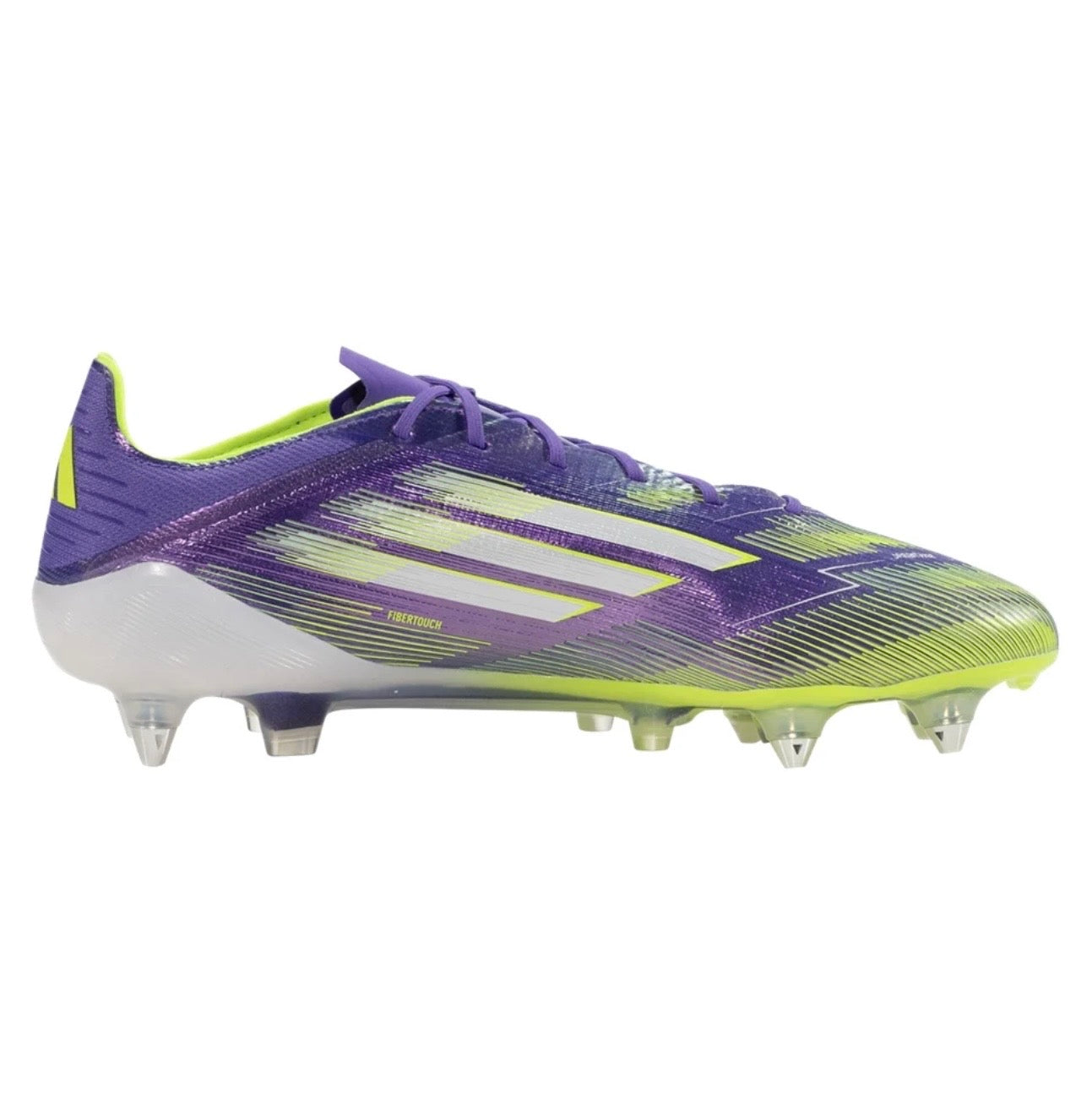 adidas F50 Elite SG Soft Ground Soccer
Cleat
Purple Rush/White/Lucid Lemon