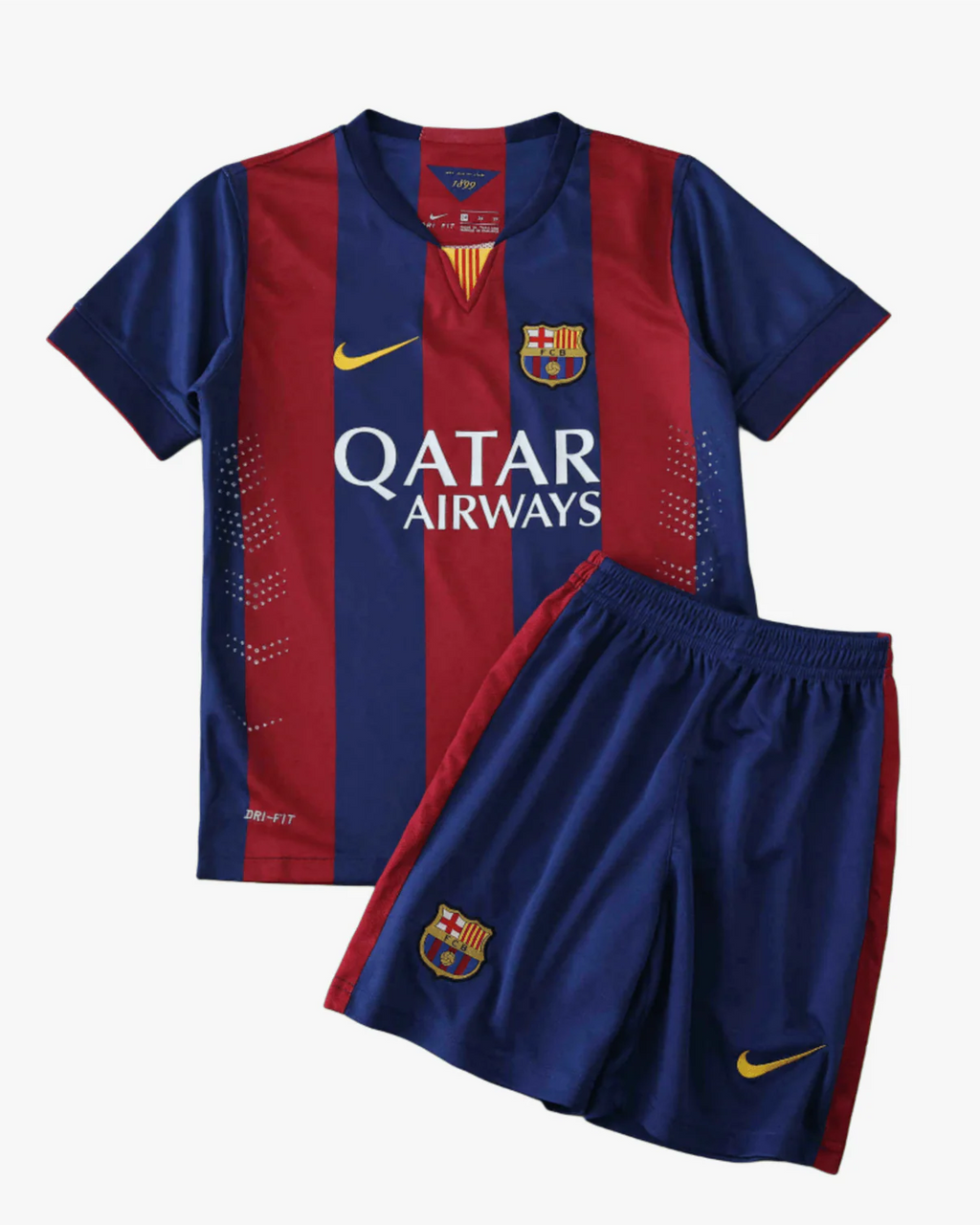 Kid’s FC Barcelona 2014/15 Home Kit Retro
