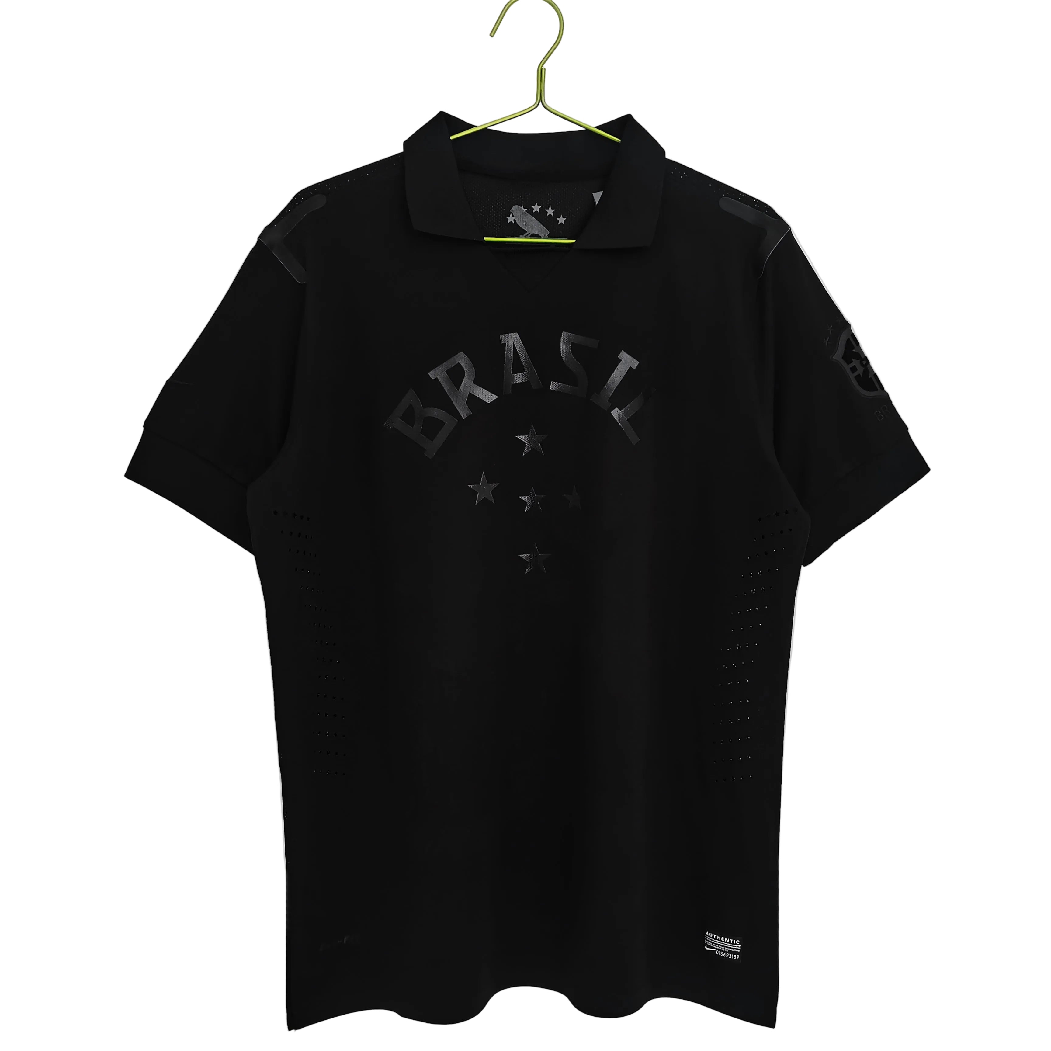 Men’s Brazil 2013/2014 Black Jersey Retro