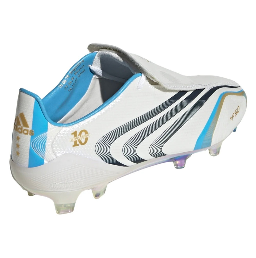 F50 Elite Messi Tunit FG Firm
Ground Soccer Cleat