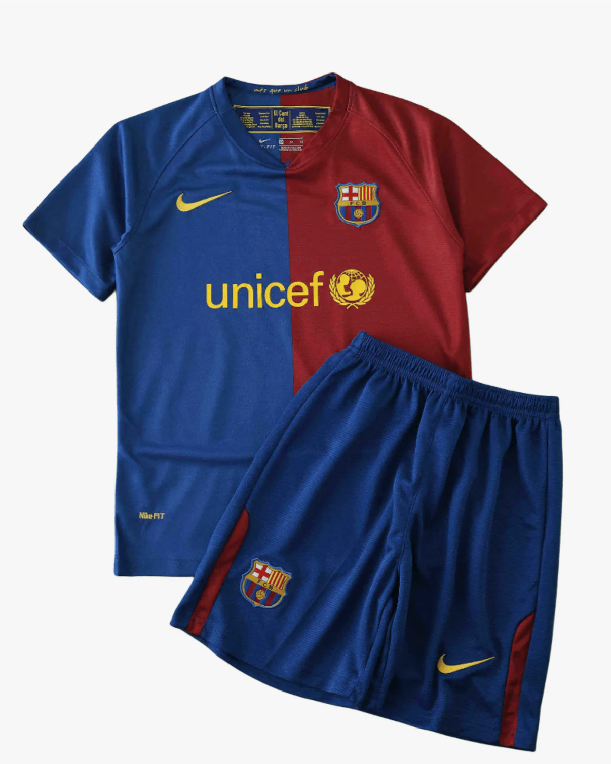 Kid’s FC Barcelona 2008/09 Home Kit Retro