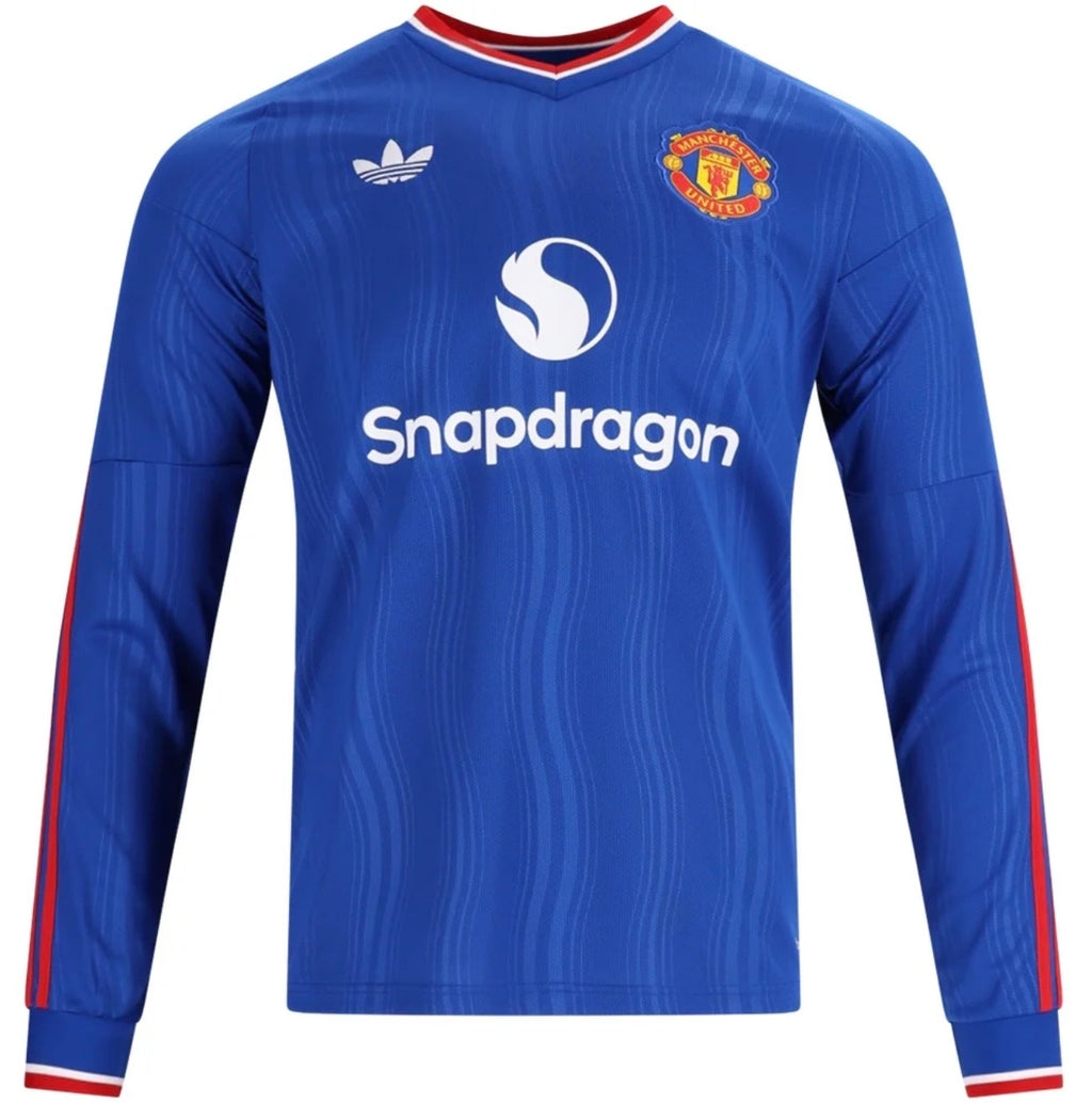 Men’s Replica Manchester United 26/27 Away Jersey Long Sleeve
