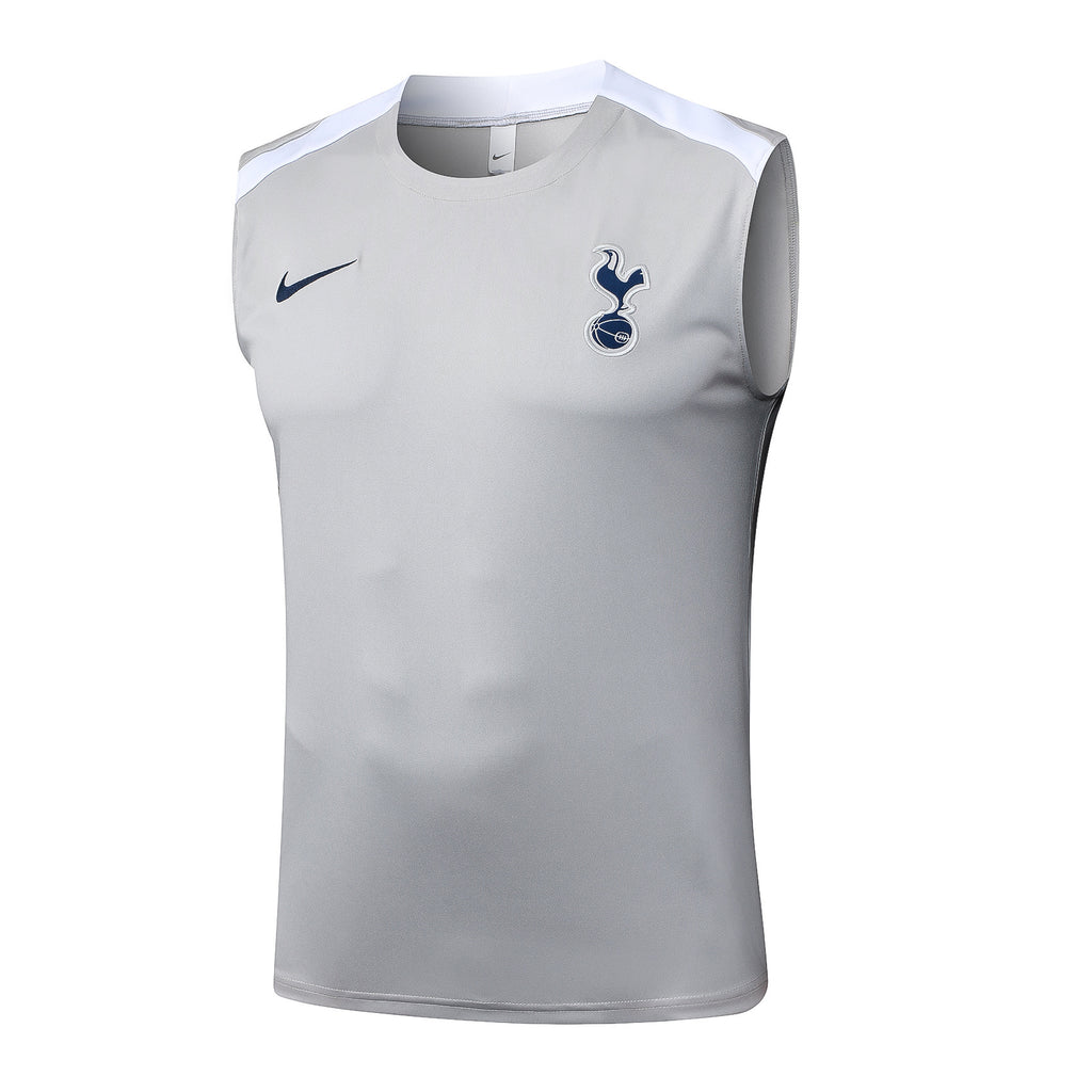 Men’s Tottenham 25/26 Training Vest Grey/White/Blue
