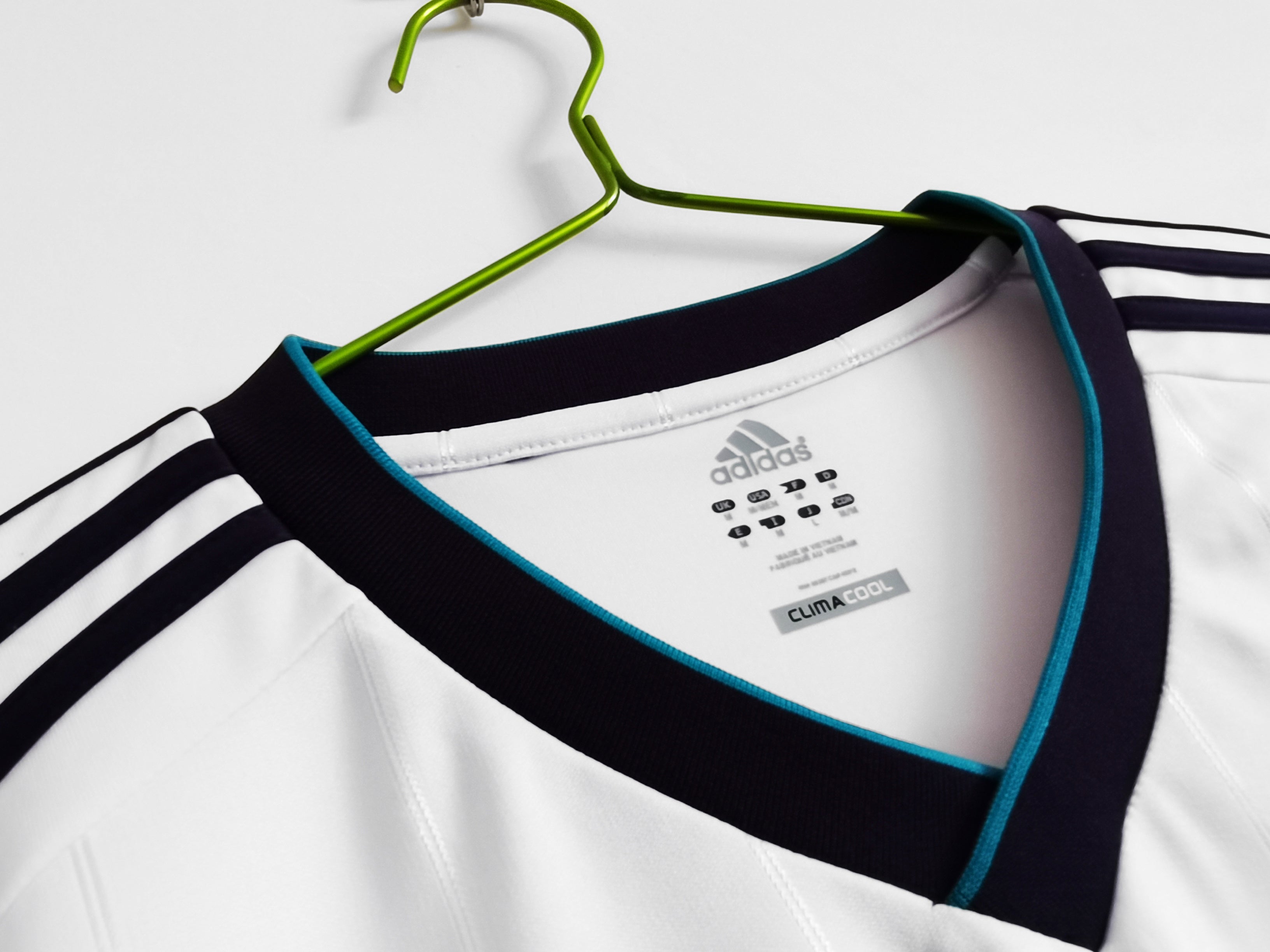 Men’s Real Madrid 2012/13 Long Sleeve Home Jersey Retro