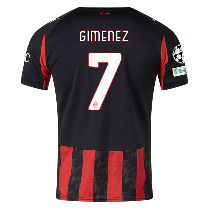 Men’s AC Milan 25/26 Home Jersey Player Version