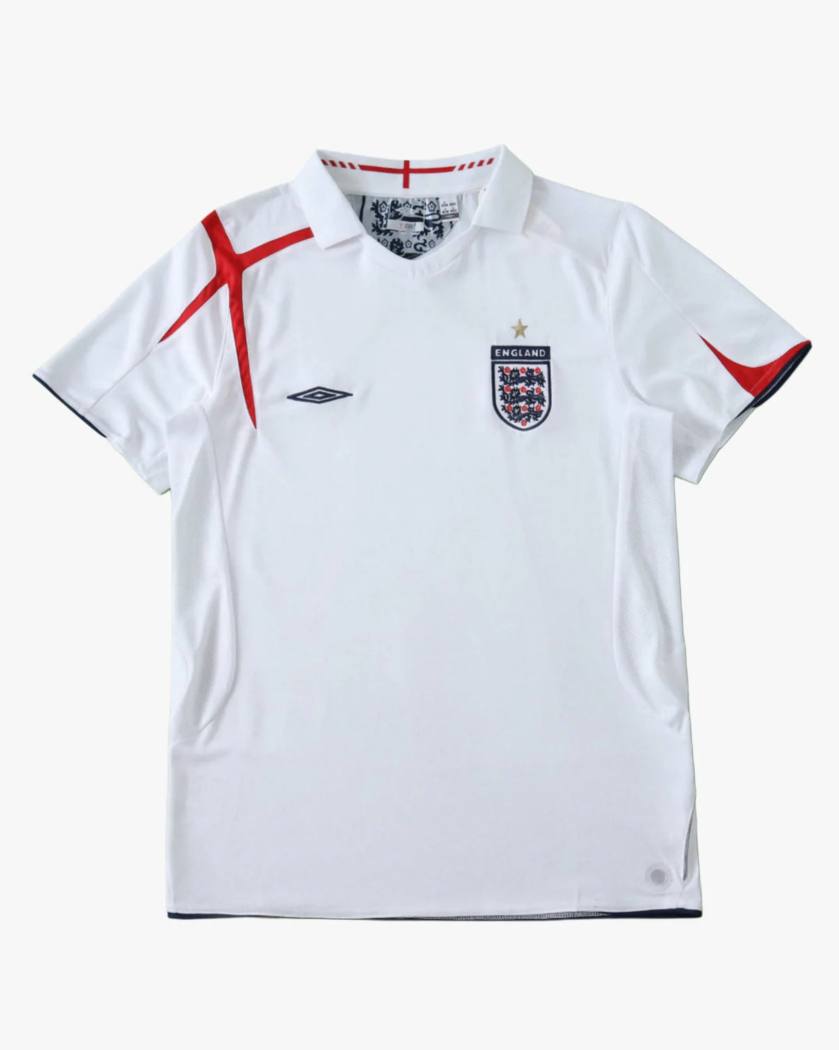 Men’s England 2006/07 Home Jersey Retro