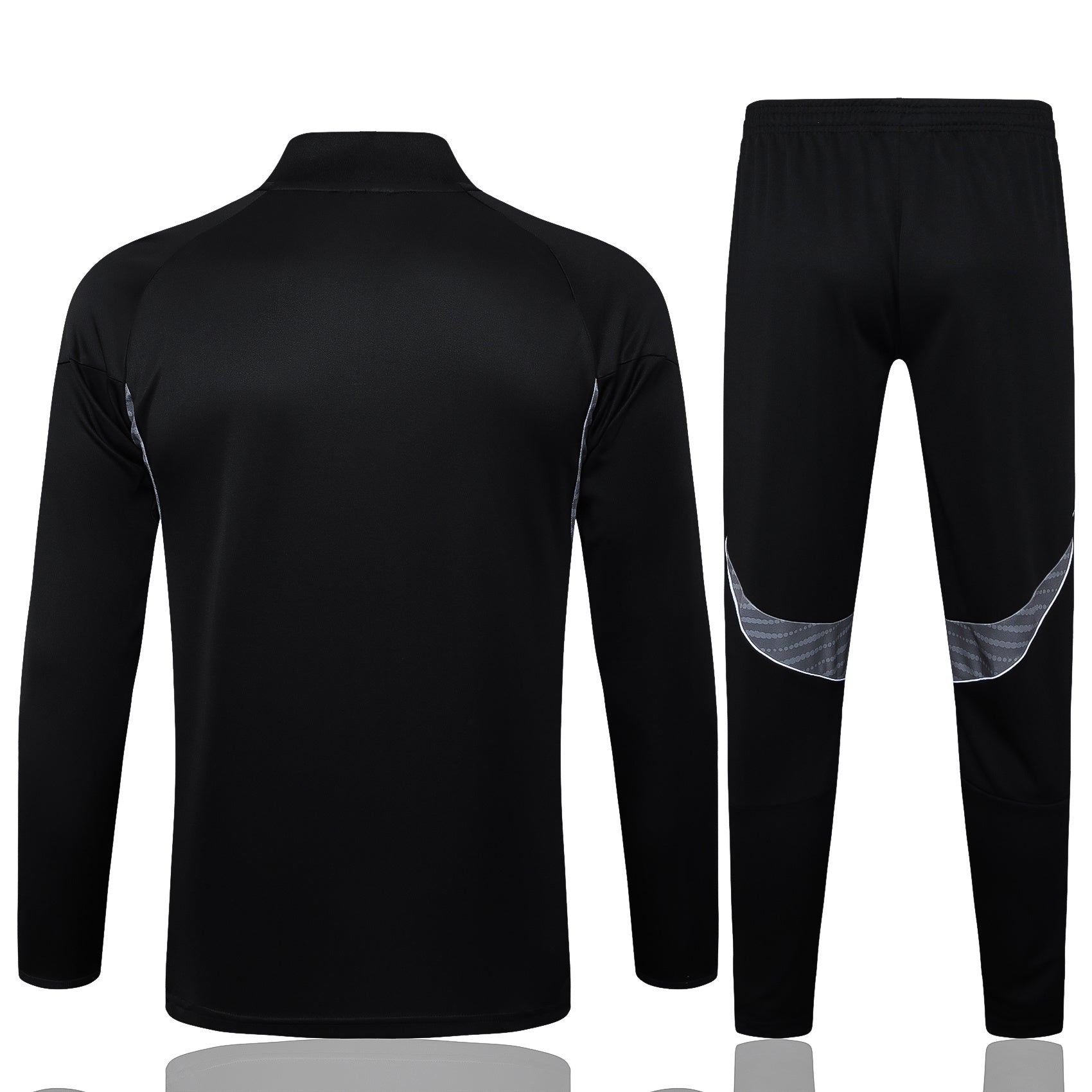 Men’s Real Madrid Training Tracksuit Black/Grey/White