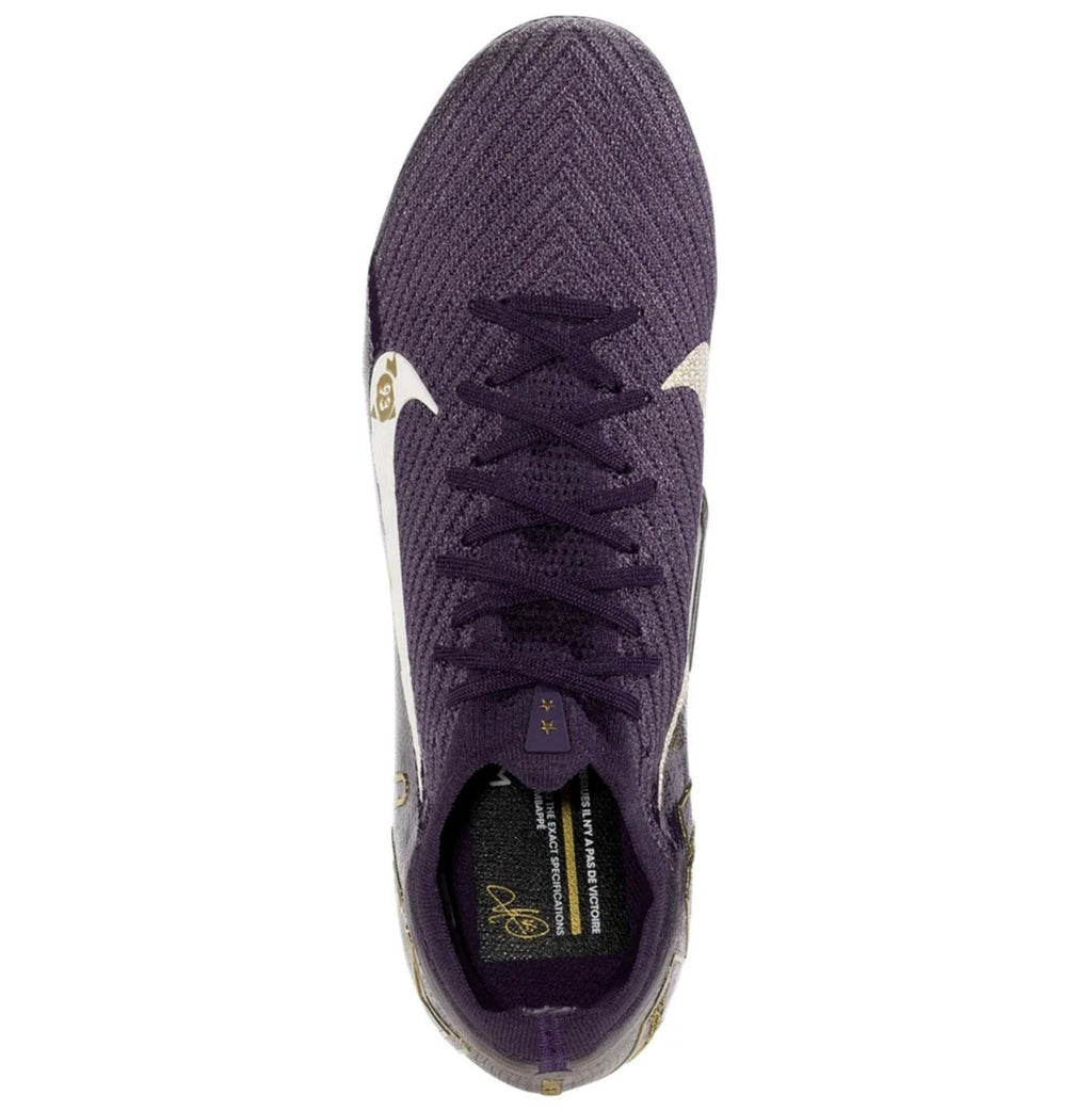 Nike Zoom Mercurial Vapor 16 Elite KM
FG Firm Ground Soccer Cleat
Grand Purple/Pale Ivory