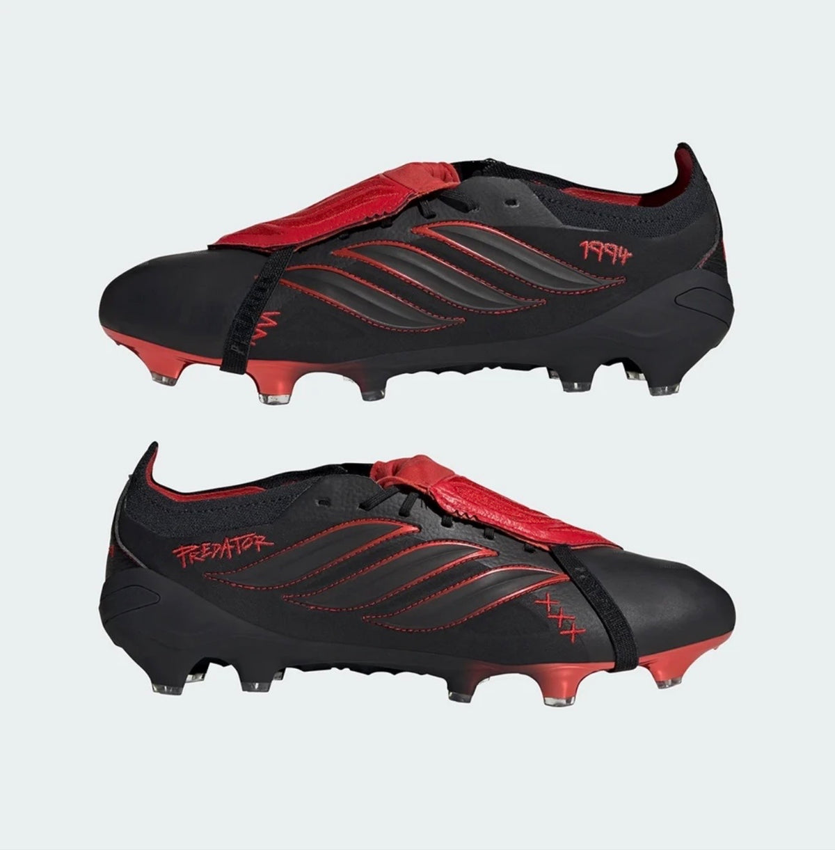 adidas Predator Elite FT L Tech FG Firm Ground Soccer Cleat
Core Black/Legacy Burgundy/Legacy Burgundy
