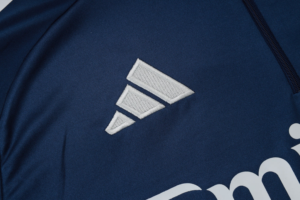 Men’s Arsenal FC Training Tracksuit Navy Blue/White