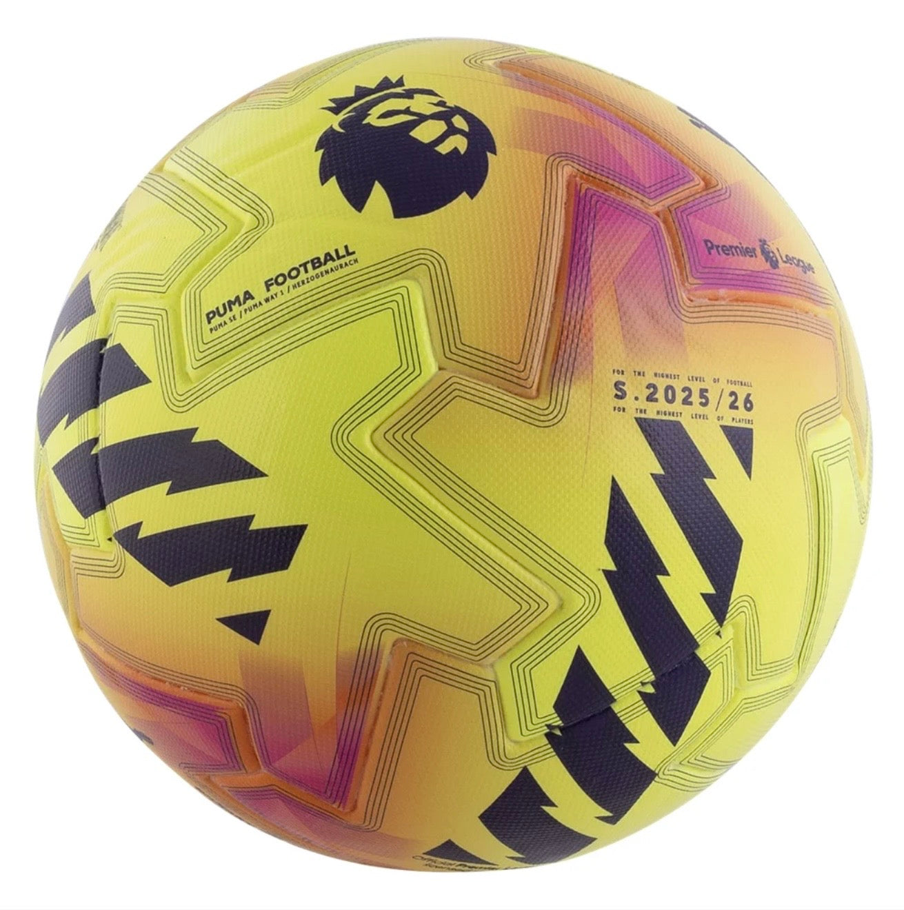Puma Orbita Ultimate Premier League
Lights FIFA Quality Pro Soccer Ball
25/26 Size 5