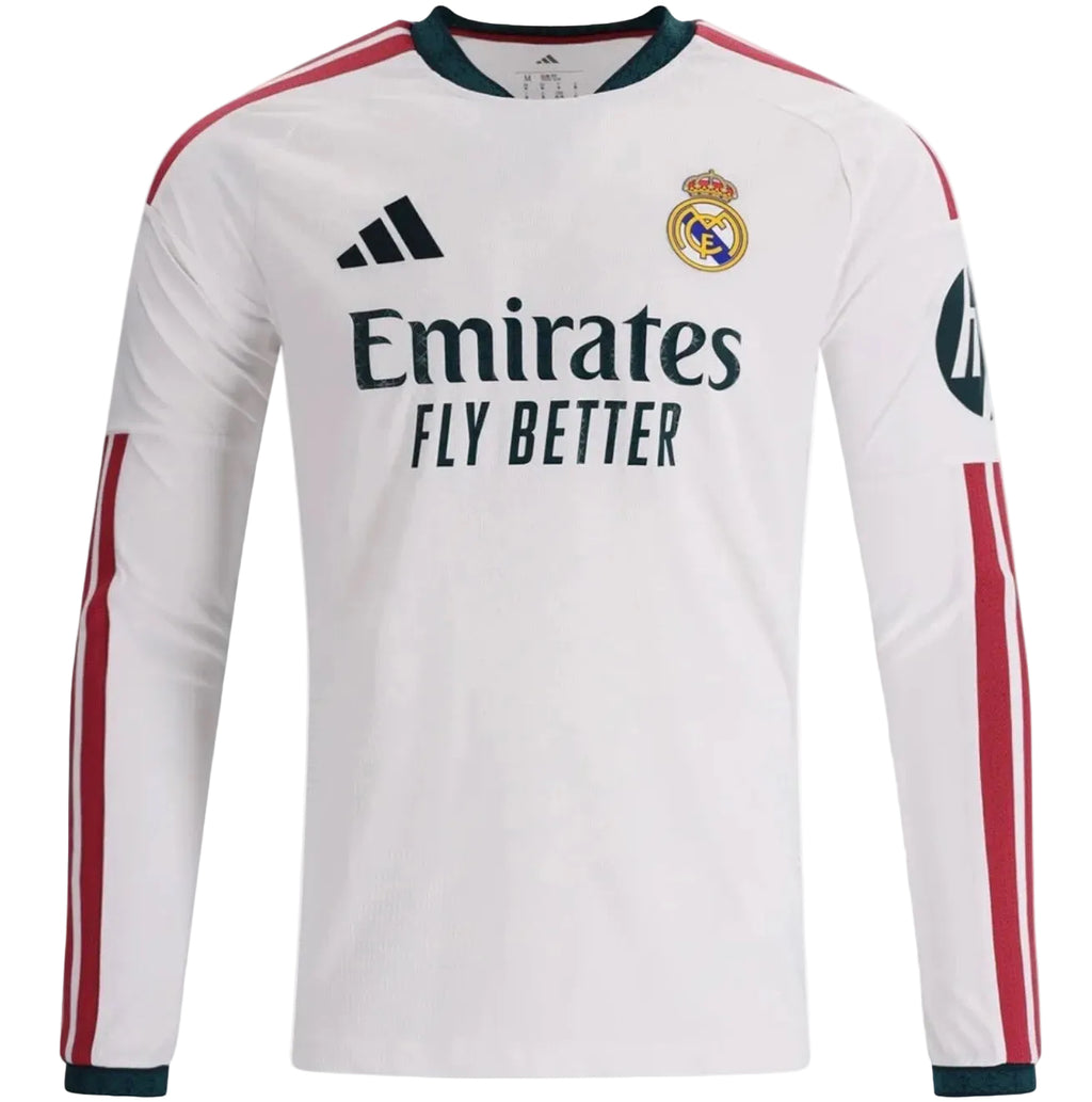 Men’s Real Madrid 26/27 Home Kit Player Version Long Sleeve