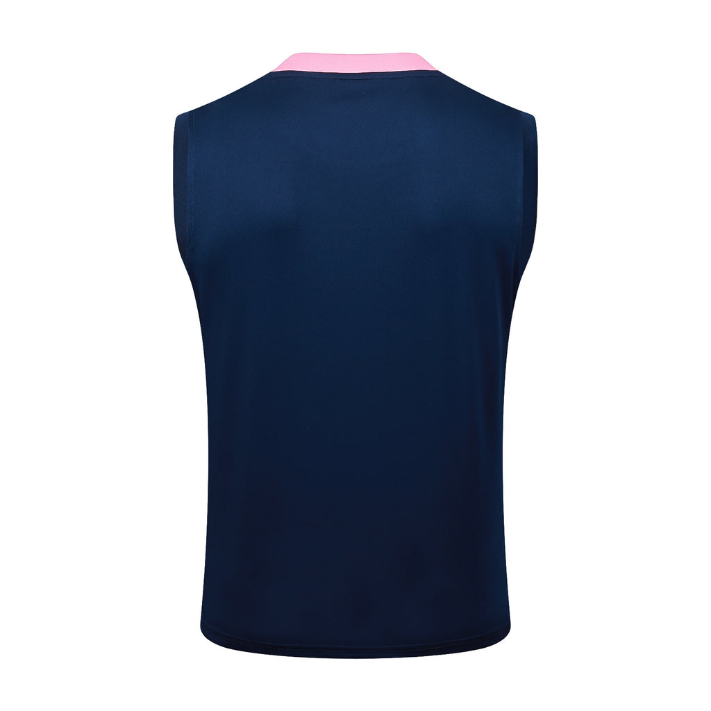 Men’s FC Barcelona 25/26 Training Vest Blue/Pink
