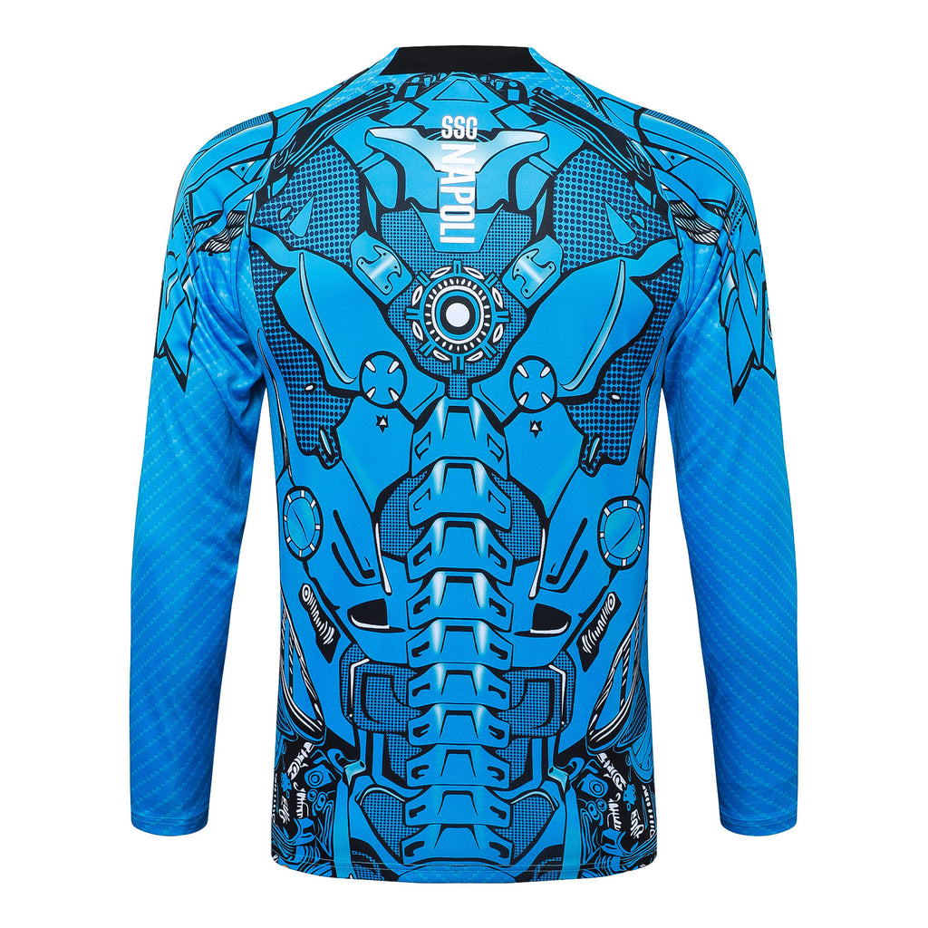 Men’s SSC Napoli Training Tracksuit Blue/Black