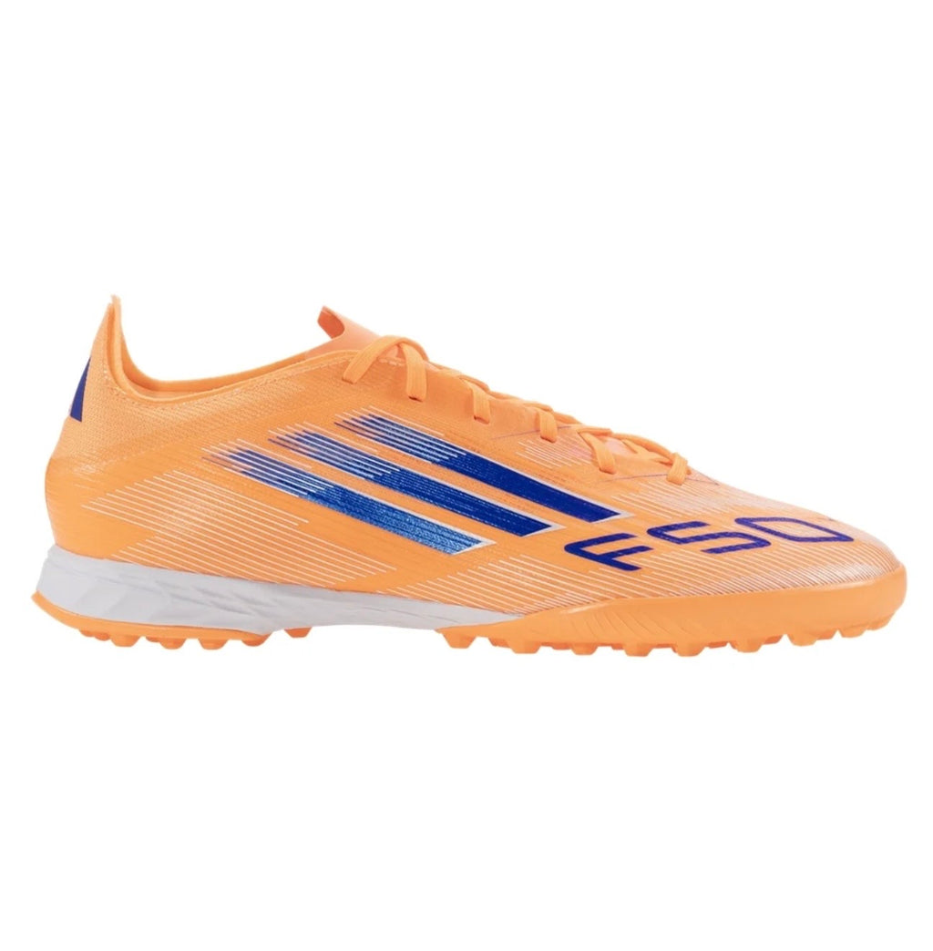 adidas F50 Pro TF Turf Soccer Cleat
Beam Orange/Lucid Blue/White