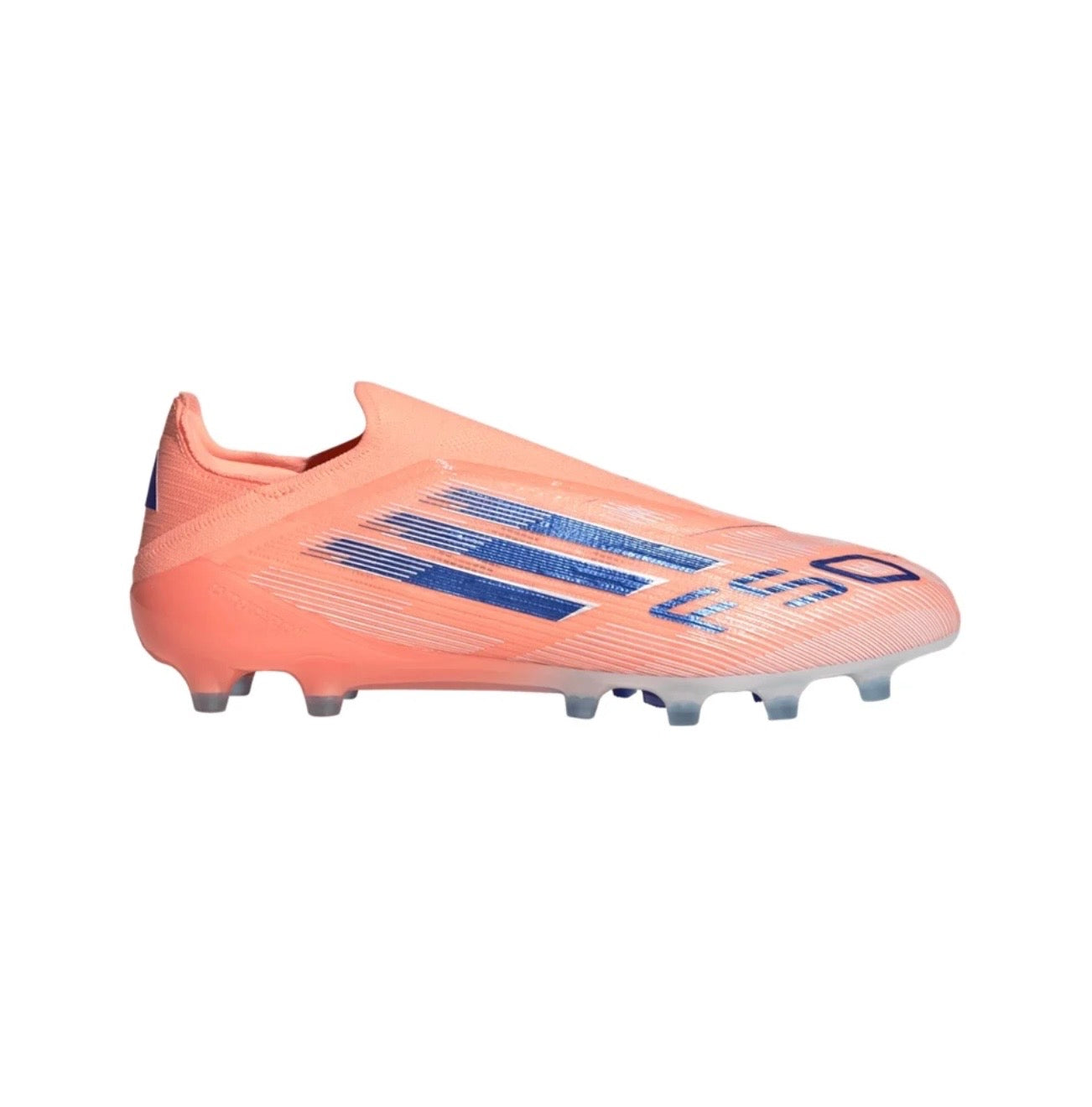 adidas F50 Elite Laceless AG Artificial
Grass Soccer Cleat
Beam Orange/Lucid Blue/White