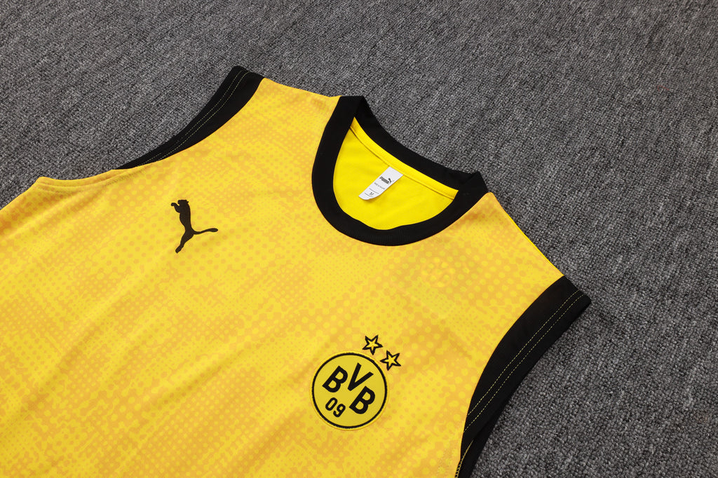 Men’s Borrusia Dortmund 25/26 Training Vest Yellow/Black