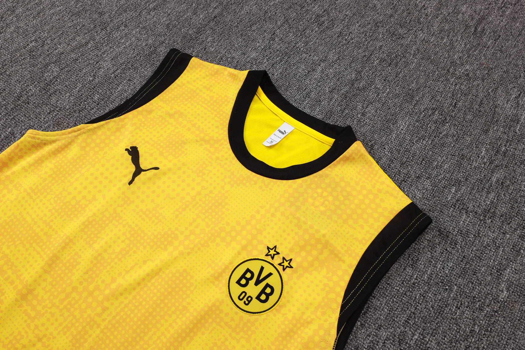 Men’s Borrusia Dortmund 25/26 Training Vest Yellow/Black