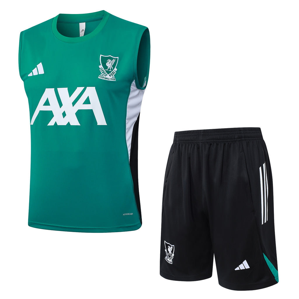 Men’s Liverpool FC Training Vest Green/Black/White